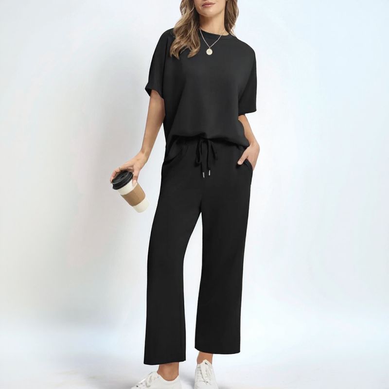 Conjunto DonnaGringa™ em Algodão Leve com Caimento Solto / Leveza Suave e Caimento Natural Que Não Marca!