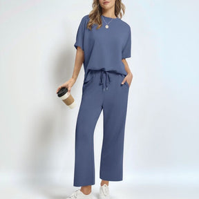 Conjunto DonnaGringa™ em Algodão Leve com Caimento Solto / Leveza Suave e Caimento Natural Que Não Marca!