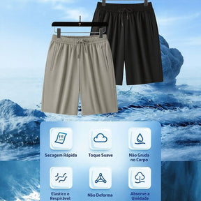 [COMPRE 2 E LEVE 3] Bermudas IceMotion™ Do Esporte Fino ao Casual com Máxima Refrescância / A Bermuda Nº1 do Verão 2025/2026