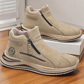 Bota Milano Drive™ em Camurça Italiana Impermeável / Conforto, Tração e Amortecimento de Ultima Geração!