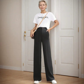 Calça Naomi™ em Viscose Premium com Toque de Modal / Porque Você Merece Conforto com Estilo Refinado!